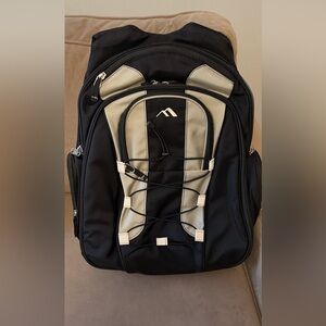 Stylish Black and Gray Men's Backpack